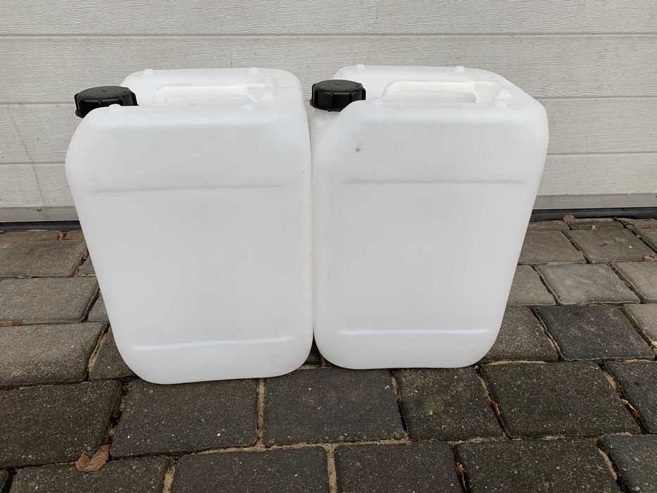 Kanister Kanistry Beczka Pojemnik 20L na ropę wodę WYMYTE