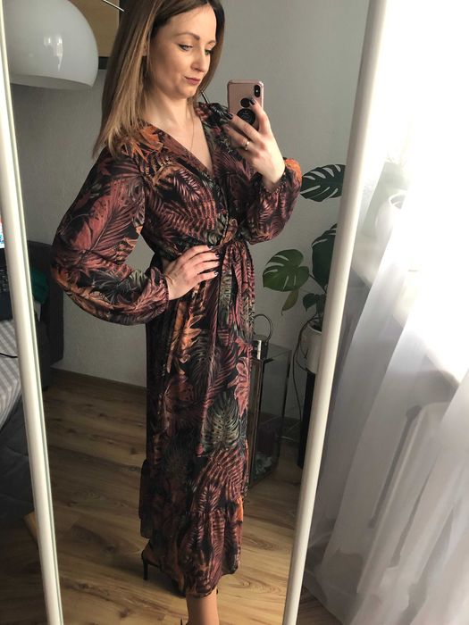 Sukienka Maxi w trzech pięknych wzorach