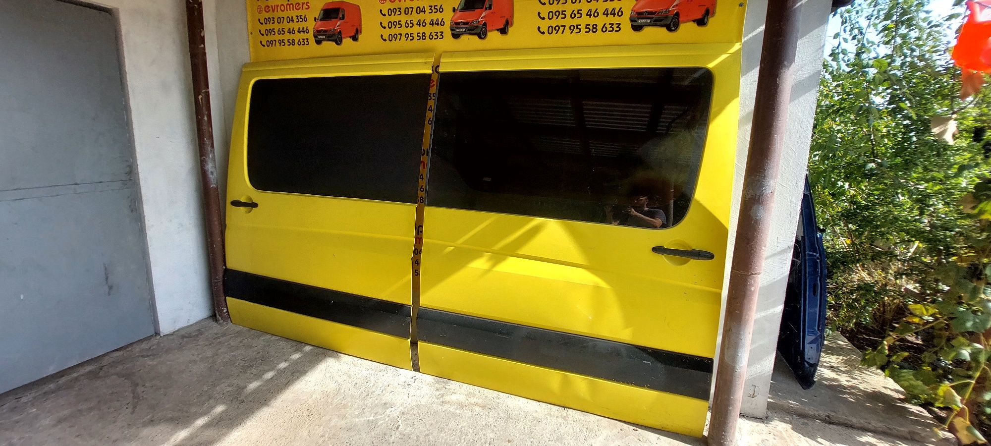 Розсувні двері ліві праві низькі високі Sprinter w906 Crafter Парус