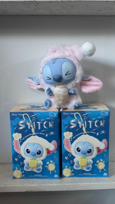 М'яка іграшка Стіч сюрприз Stich Labubu Лабубу брелок Стич
