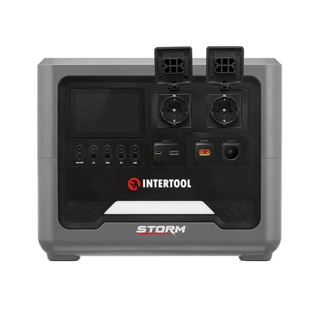 Зарядна станція 1.8 кВт 1536 Втг (60 Аг) STORM INTERTOOL WT-7012