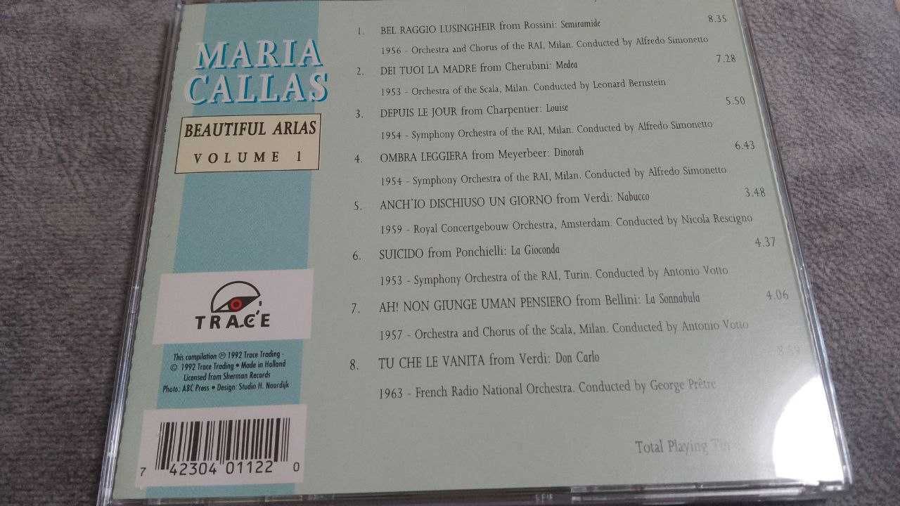 Maria Callas - Beautiful Arias. фирменный cd