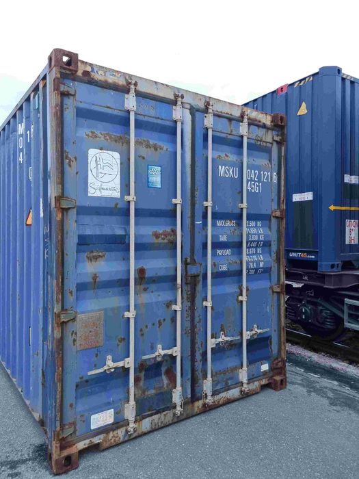 Okazja Kontener morski magazynowy 40'HC podwyższany 12 m