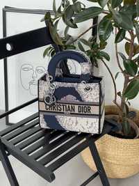 Torebka Christian Dior lady d lite blue