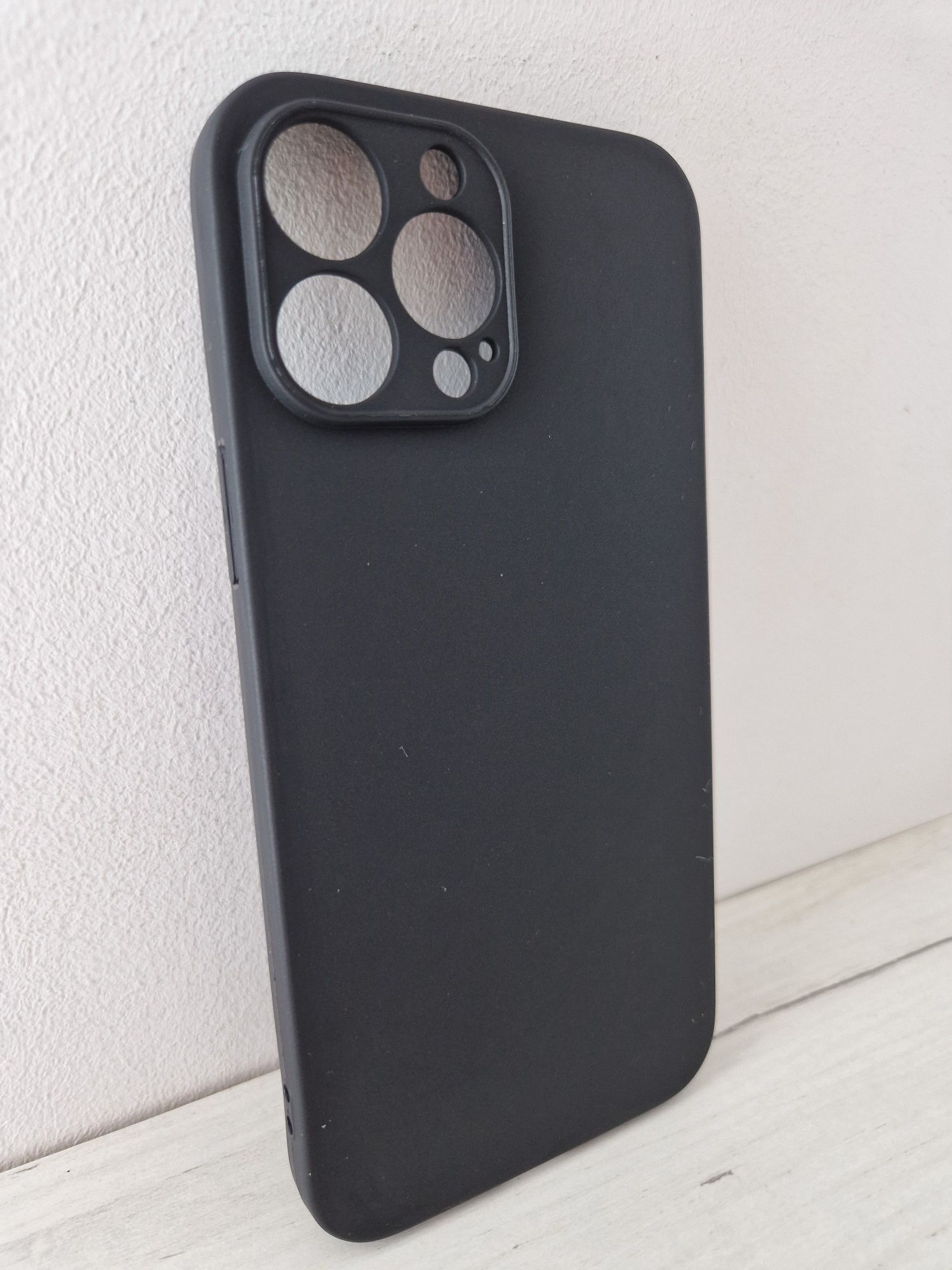 Back Case MATT do IPHONE 13 PRO MAX Czarny