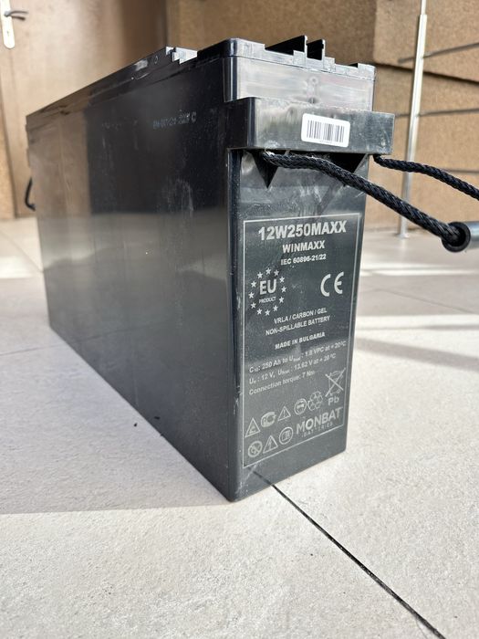 Аккумулятор Monbat 250 Carbon Gel  стан нових