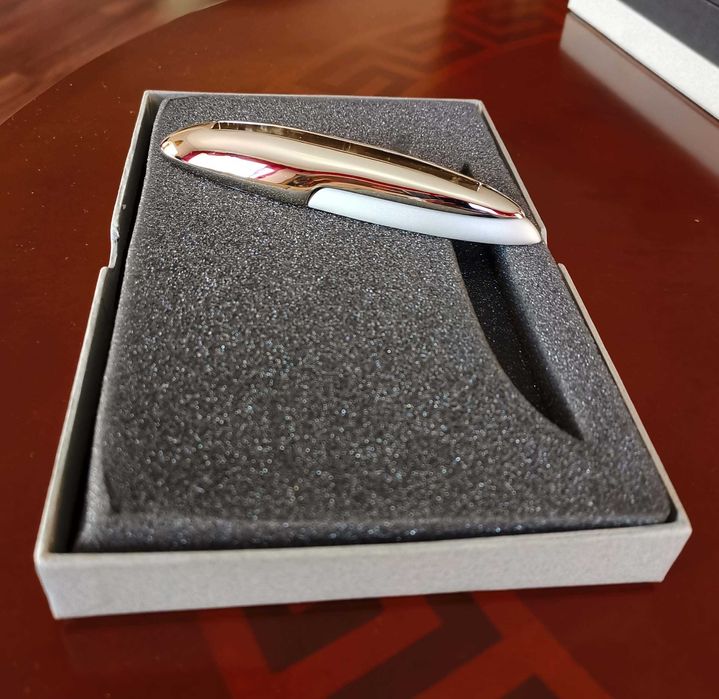 Ekskluzywny zestaw biurowy chrom