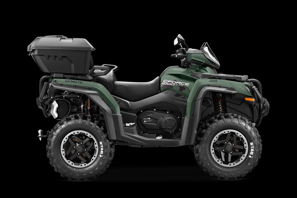 Квадроцикл CFMOTO 1000 OVERLAND 2024 TACTICAL GREEN Доставка по Україн