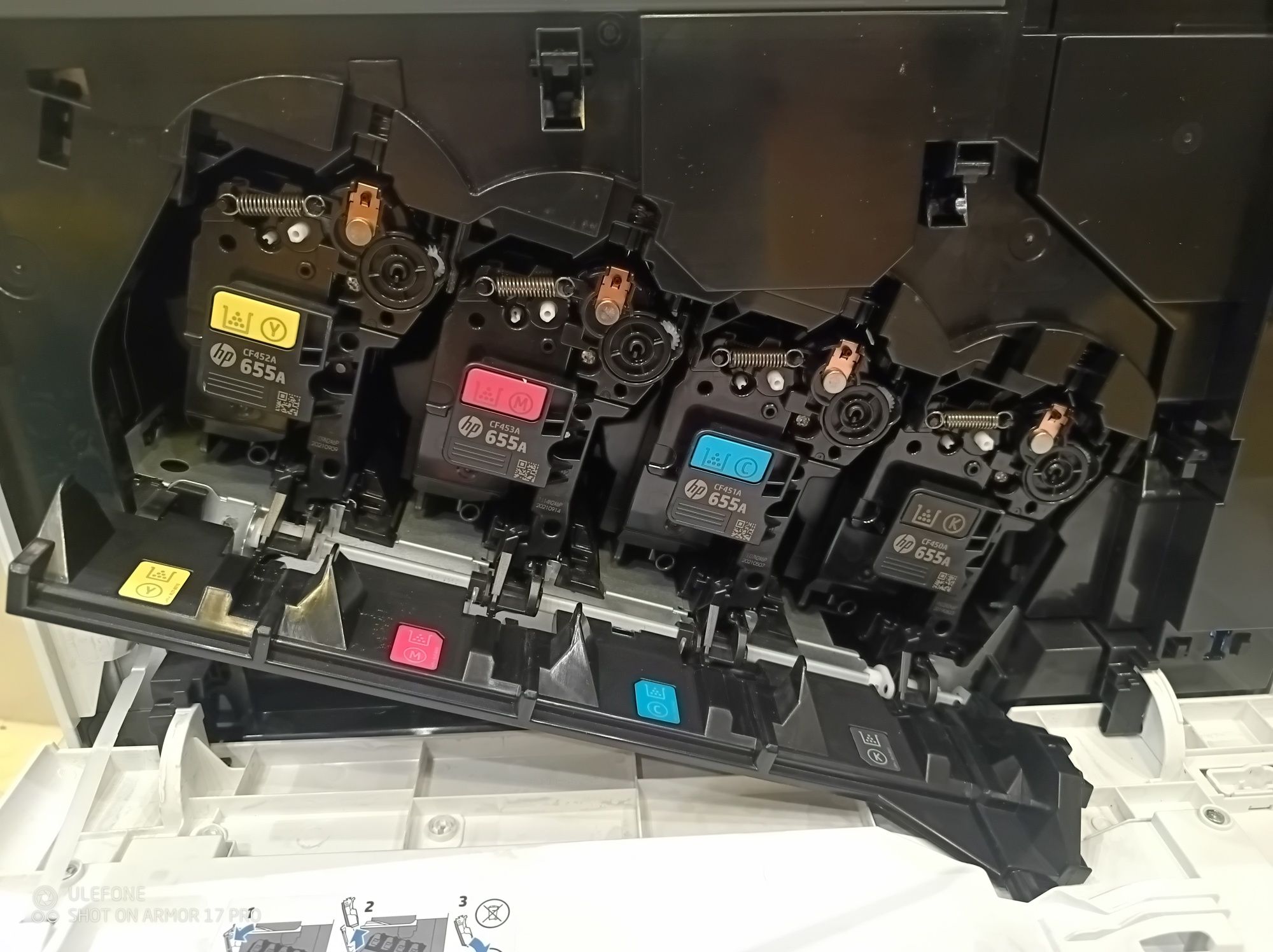 Кольоровий лазерний принтер HP Color LaserJet Enterprise M653dn J8A04A