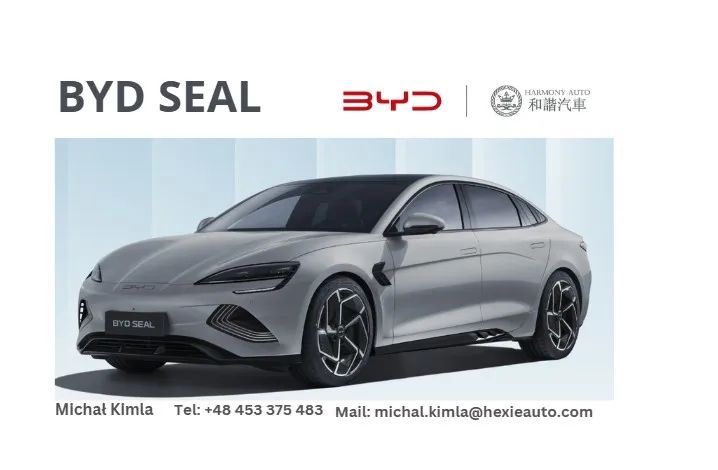 BYD Seal - Samochód demonstracyjny salonu! Specjalna oferta do końca grudnia!