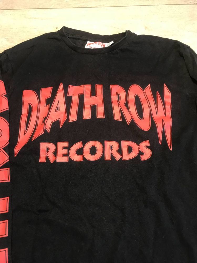 death row records longsleeve лонг реп x supreme x fubu