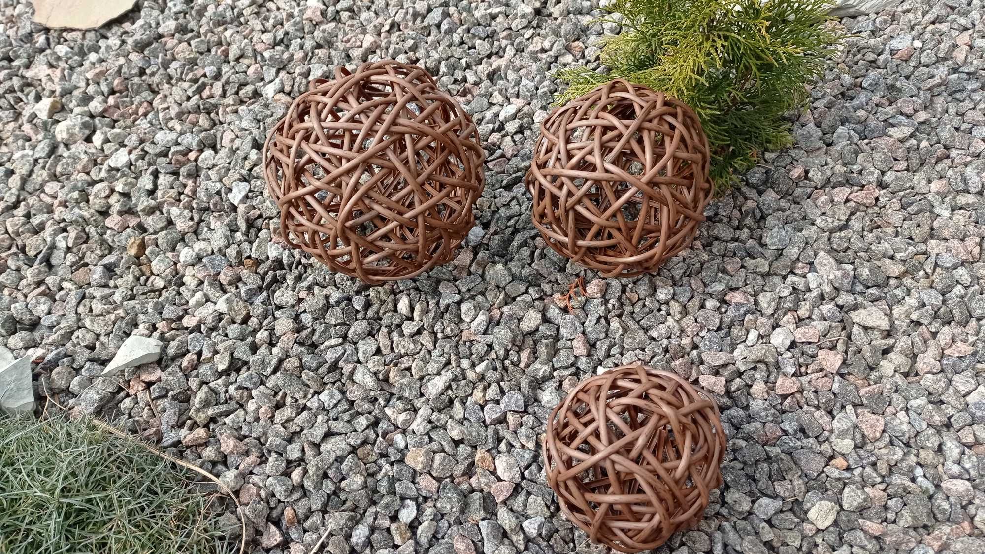 Декоративна куля ( м'яч) з ротангу
