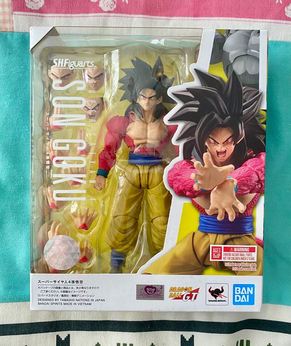 SH Figuarts Dragon Ball – Goku Super Saiyan 4 (SSJ4) Excelente Estado