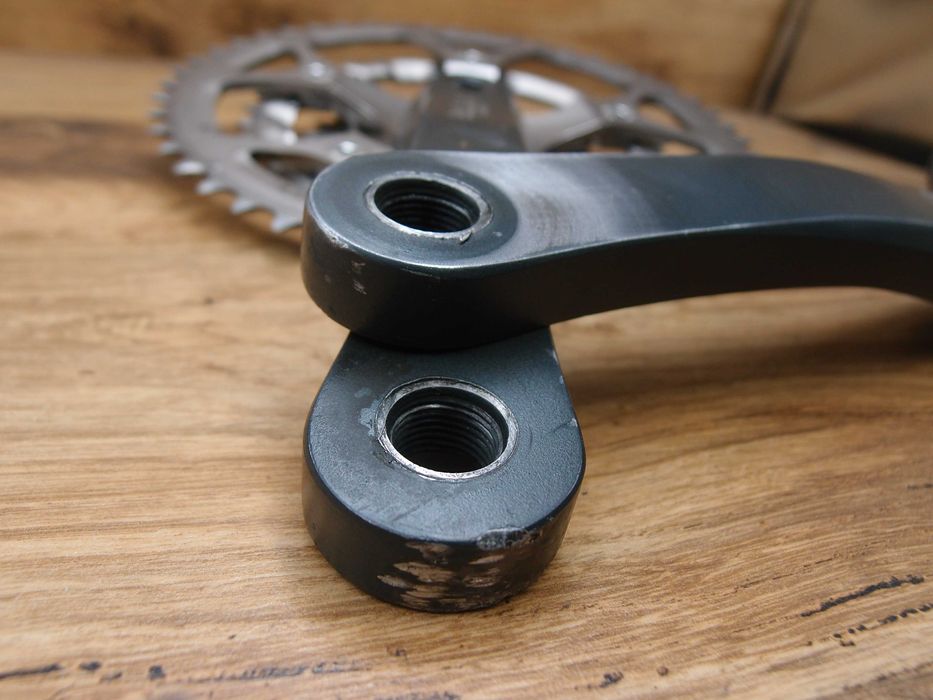 korba rowerowa Shimano XTR FC-M952 VIA Japan szarak + suport BB-M952