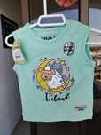 Camisa  verde bebé ( 0-6 meses) Novo Urban Irish