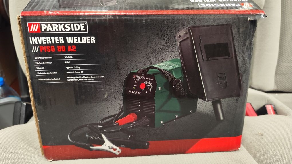 Spawarka zgrzewarka inwertorowa PISG 80 A2 parkside