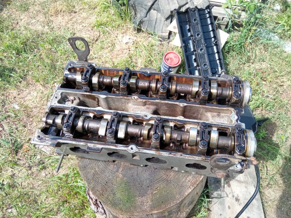 ГБЦ головка блока XS7G-6090-BB двигуна 1.8i бензин Zetec E 16v