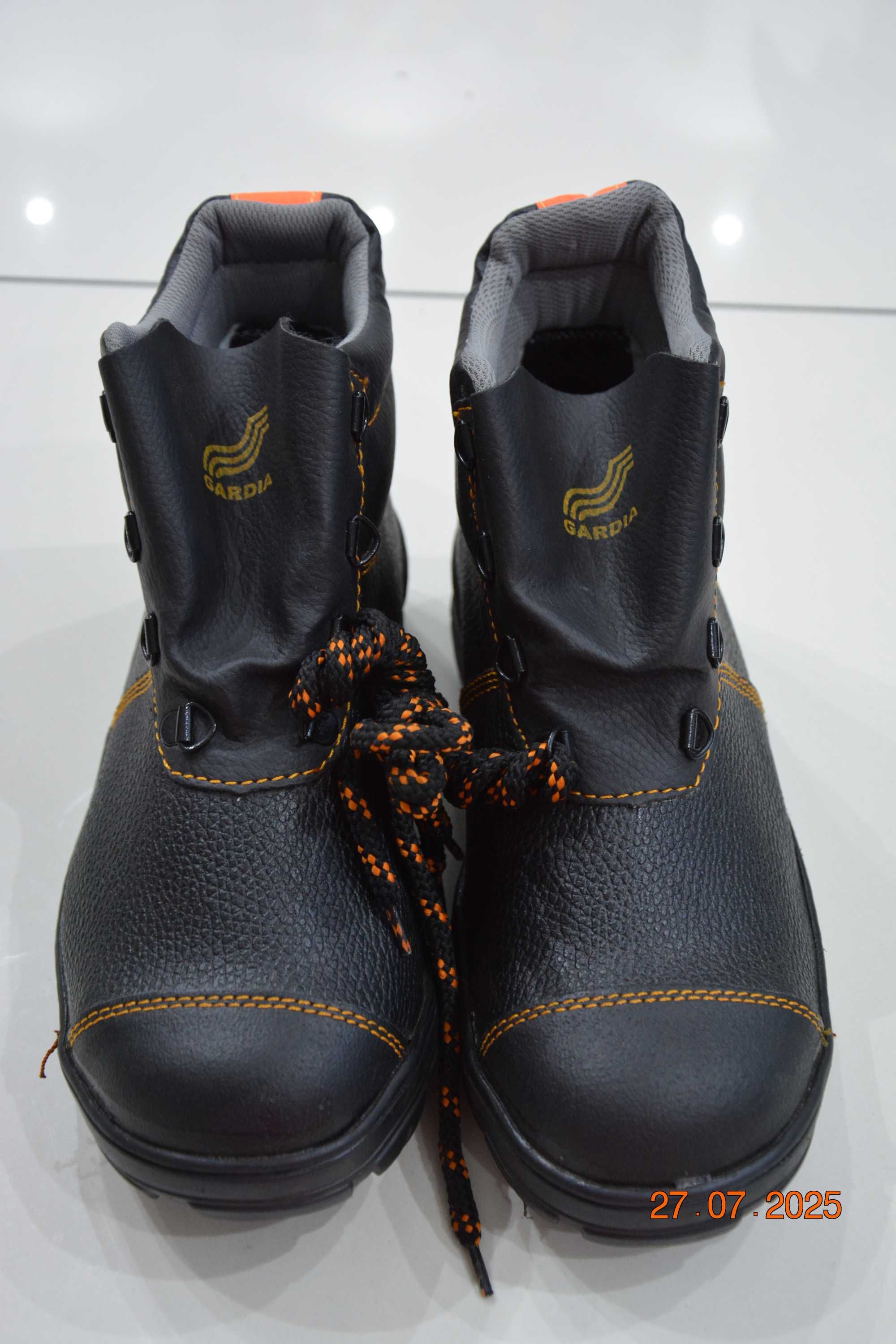 Buty robocze bezpieczne z metalowymi noskami Trzewiki robocze NOWE