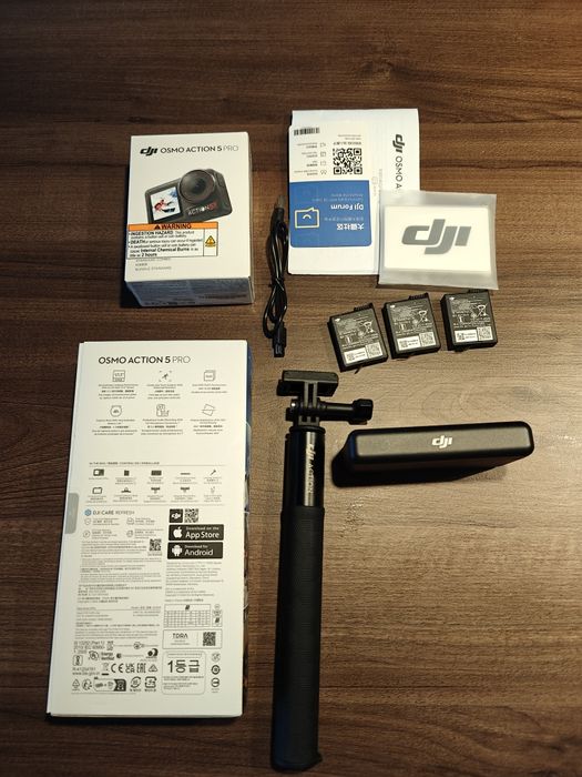 Nowa w folii kamerka DJI Osmo Action 5 Pro Adventure Combo