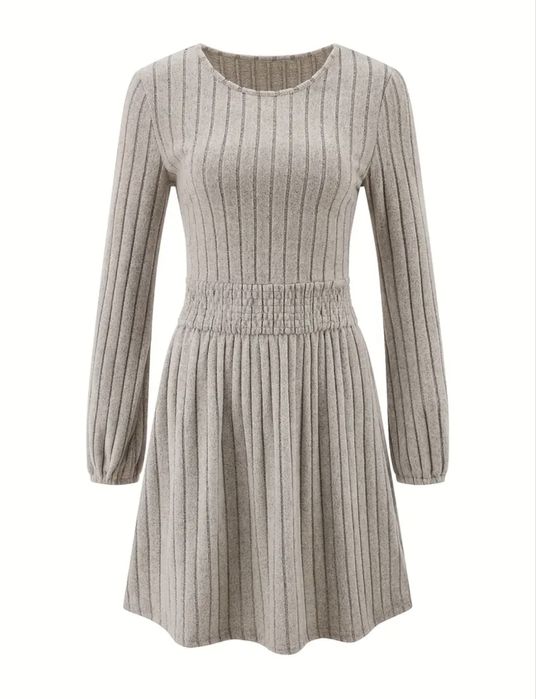Сукня, ребристий трикотаж