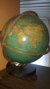 Globus niemiecki podświetlany