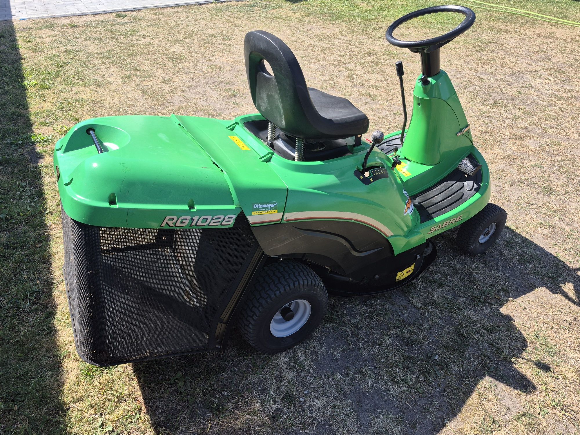 Traktorek kosiarka John deere Sabre kosz