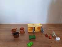 Hodowla króliczków klatka królik Playmobil