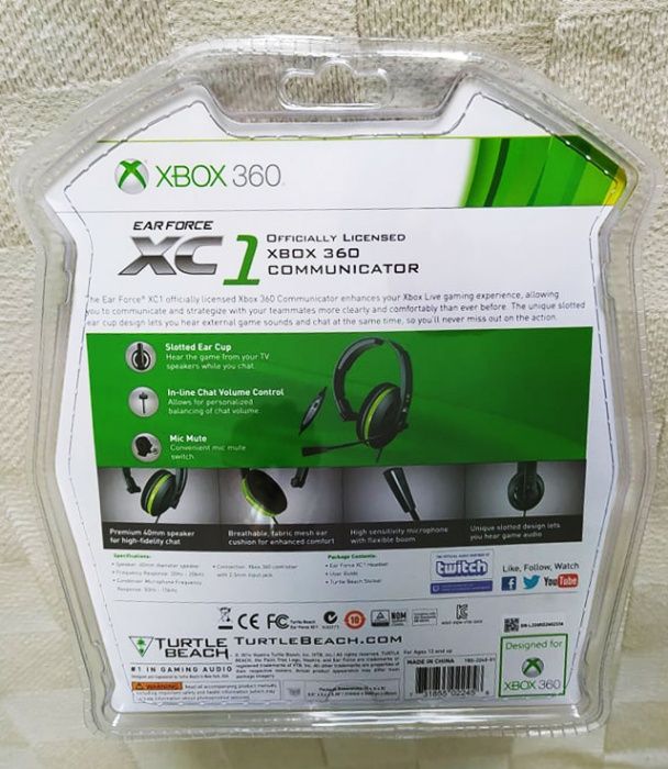 Headphones Xbox 360 NOVOS