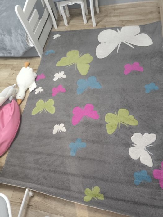 Dywan Motyle 160 x 230 Dla dziecka dziewczynki