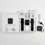 Смарт часы T55 PRO MAX с двумя ремешками + беспроводные наушники.