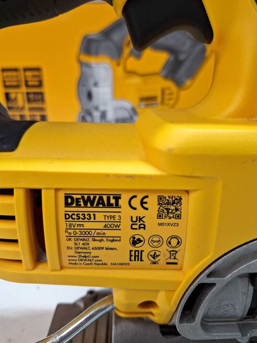 Wyrzynarka dewalt dcs331