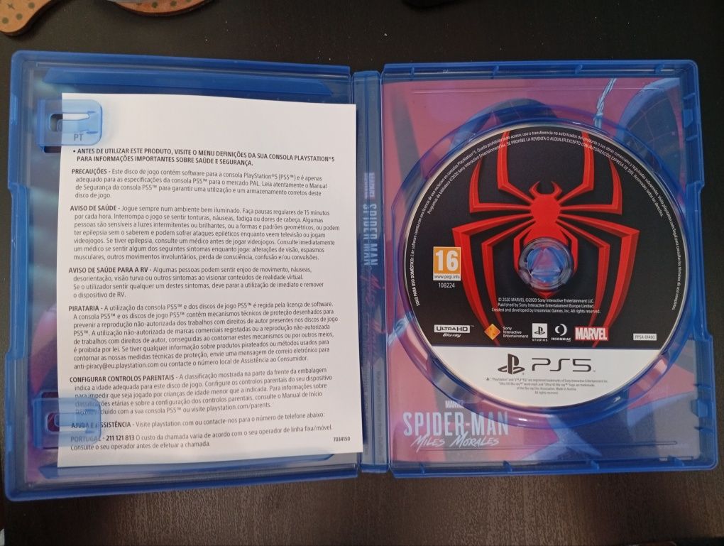 Spider-man Miles Morales para PS5