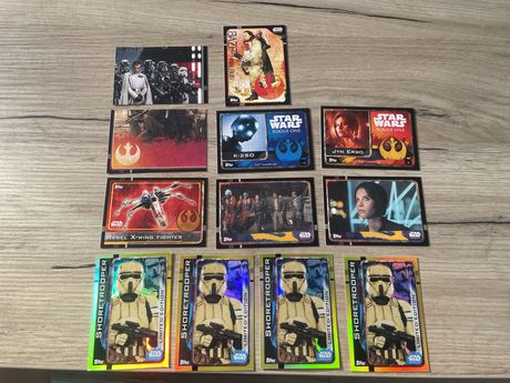Karty kolekcjonerskie Star Wars Gwiezdne wojny Łotr 1 Rogue 1