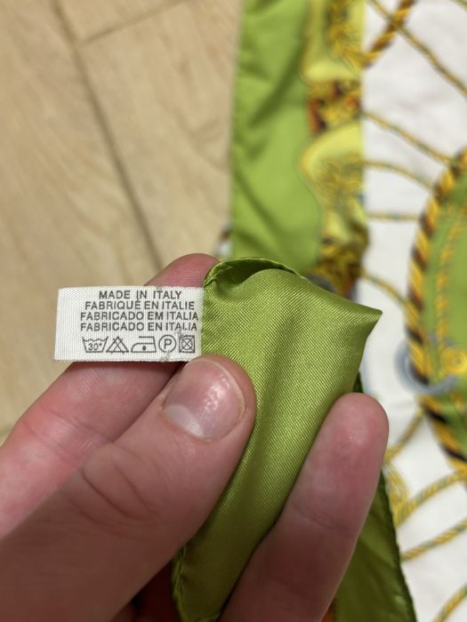 Вінтаж Хустка Платок Hermes style made in italy Versace Chanel Gucci