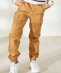 Демисезонные штаны, брюки карго для мальчика на рост 116-122 см