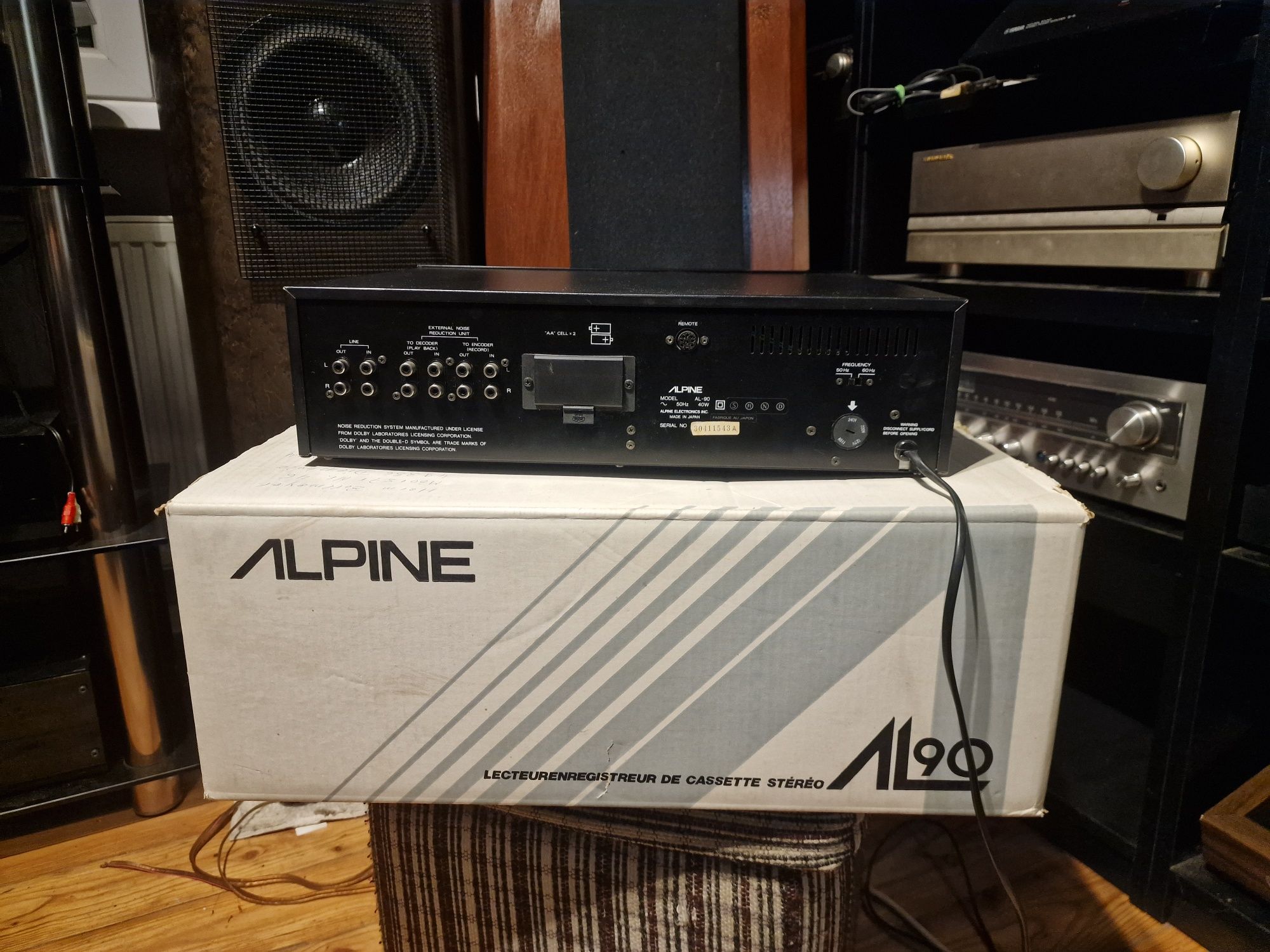 Alpine AL90 vs luxman k05