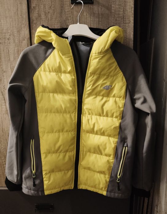 Kurtka F4, r.164,  odblaski, stan b.dobry