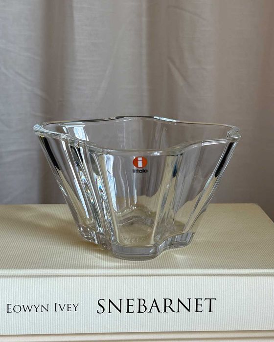 Iittala Aalto – przezroczysta szklana miseczka, Finlandia