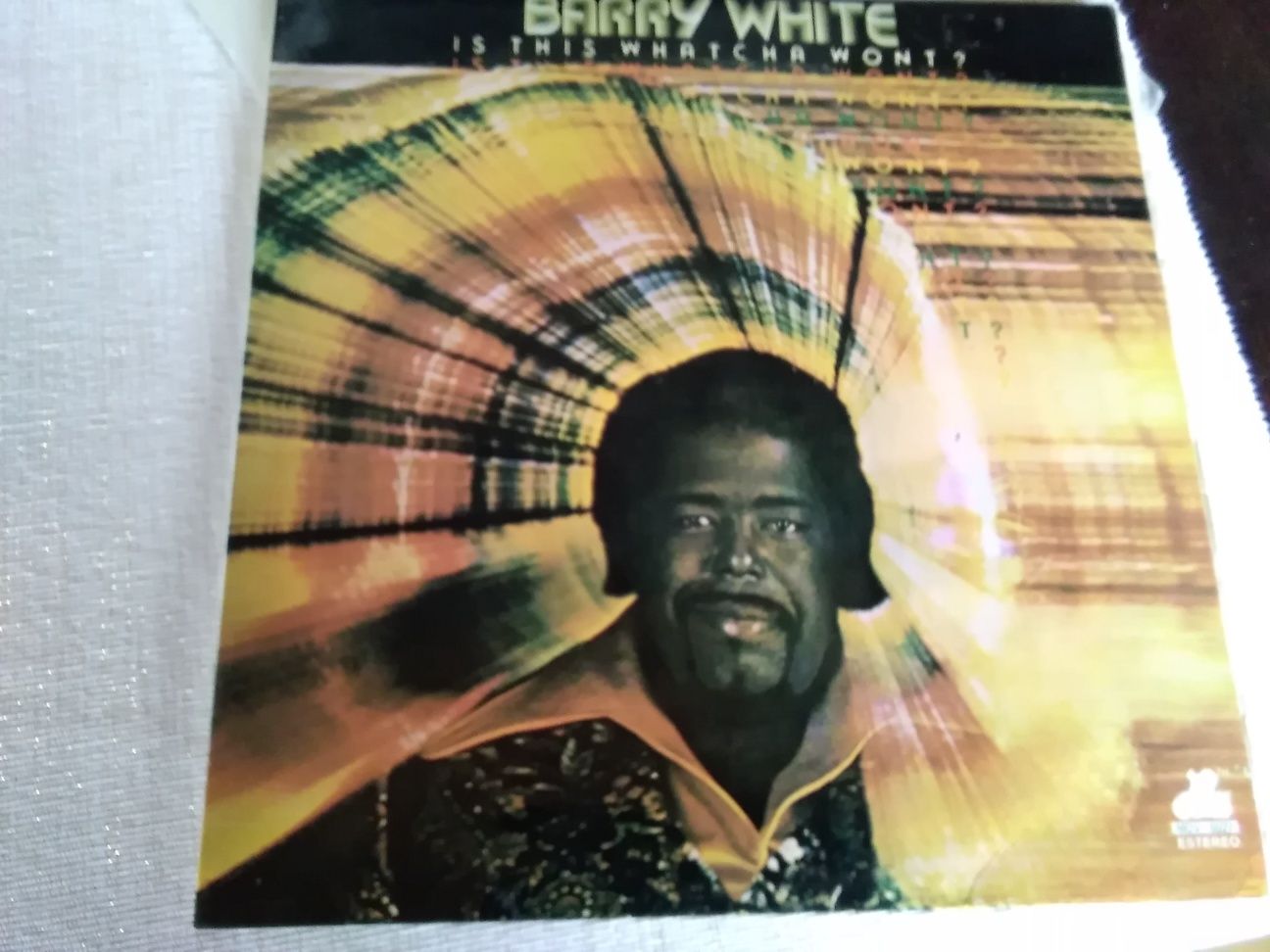 Disco LP em Vinil de Barry White, Is this what ha won't?, 1976