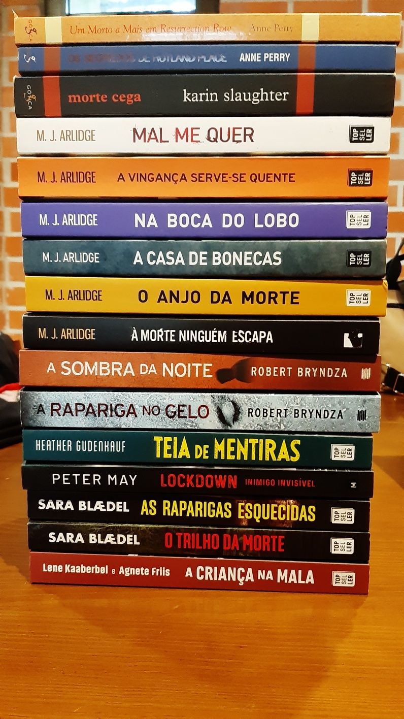 Pack livros policias