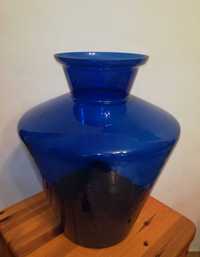 Kobaltowy duży wazon