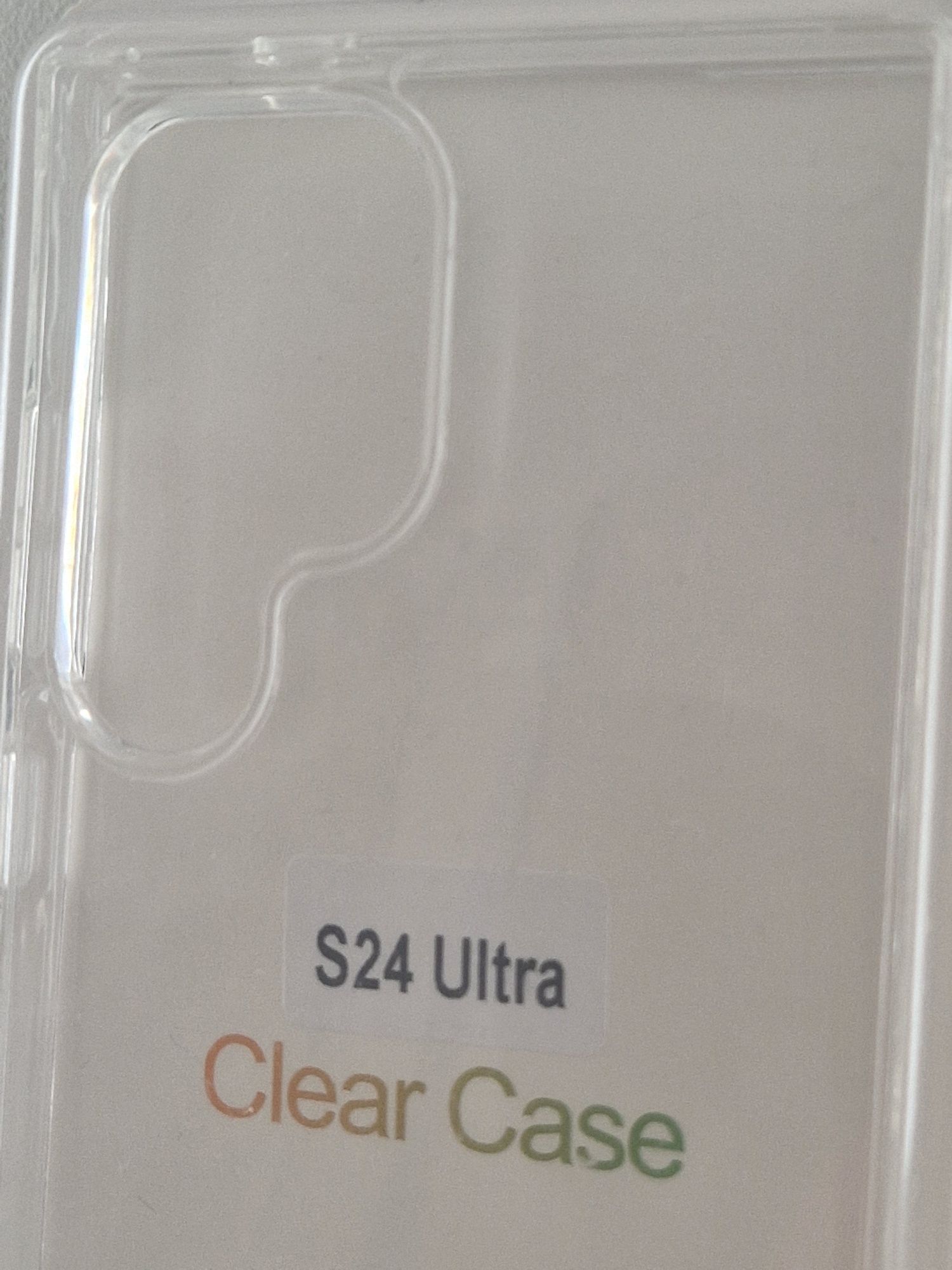 Clear Case do Samsung Galaxy S24 Ultra Przezroczysty