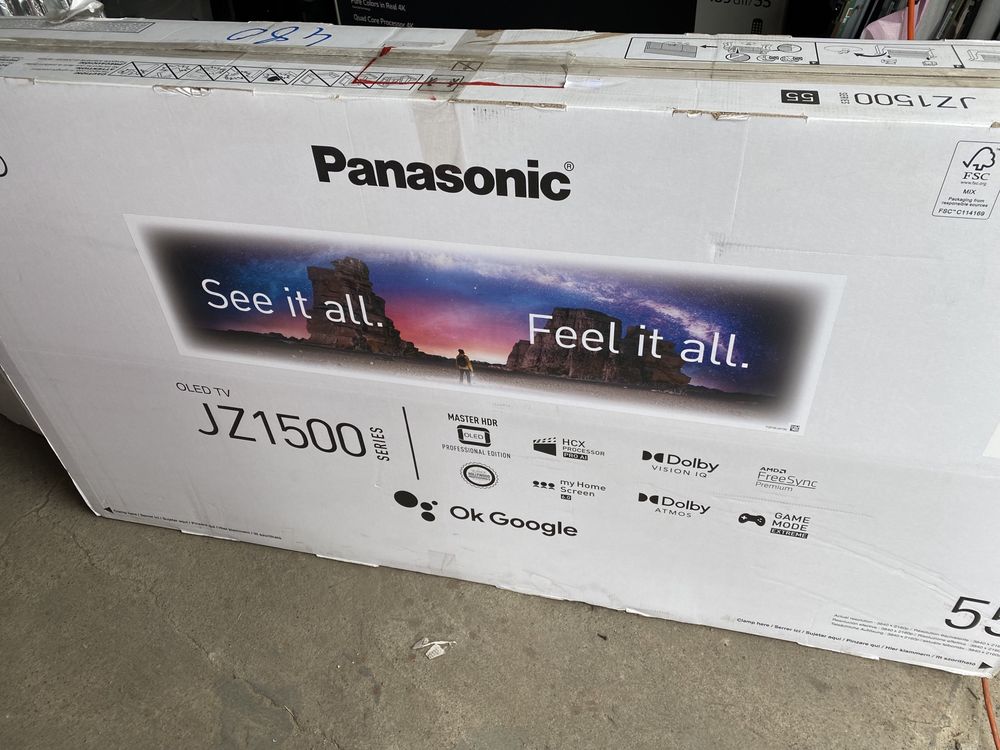 Telewizor OLED PANASONIC TX-55JZW1004 55" OLED 4K 100Hz hdmi 2,1.