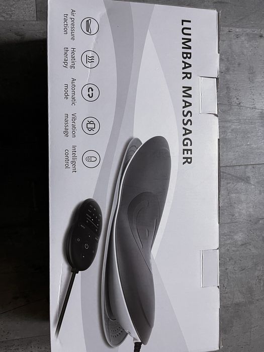 Inteligentny MASAŻER KRĘGOSŁUPA LUMBAGO TENS FALA dyskopatia korzonki