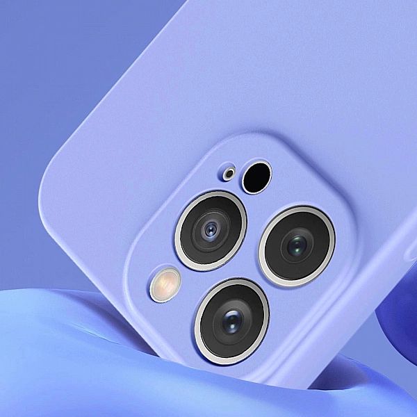Silicone case etui iPhone 13 Pro Max silikonowy pokrowiec miętowozielo