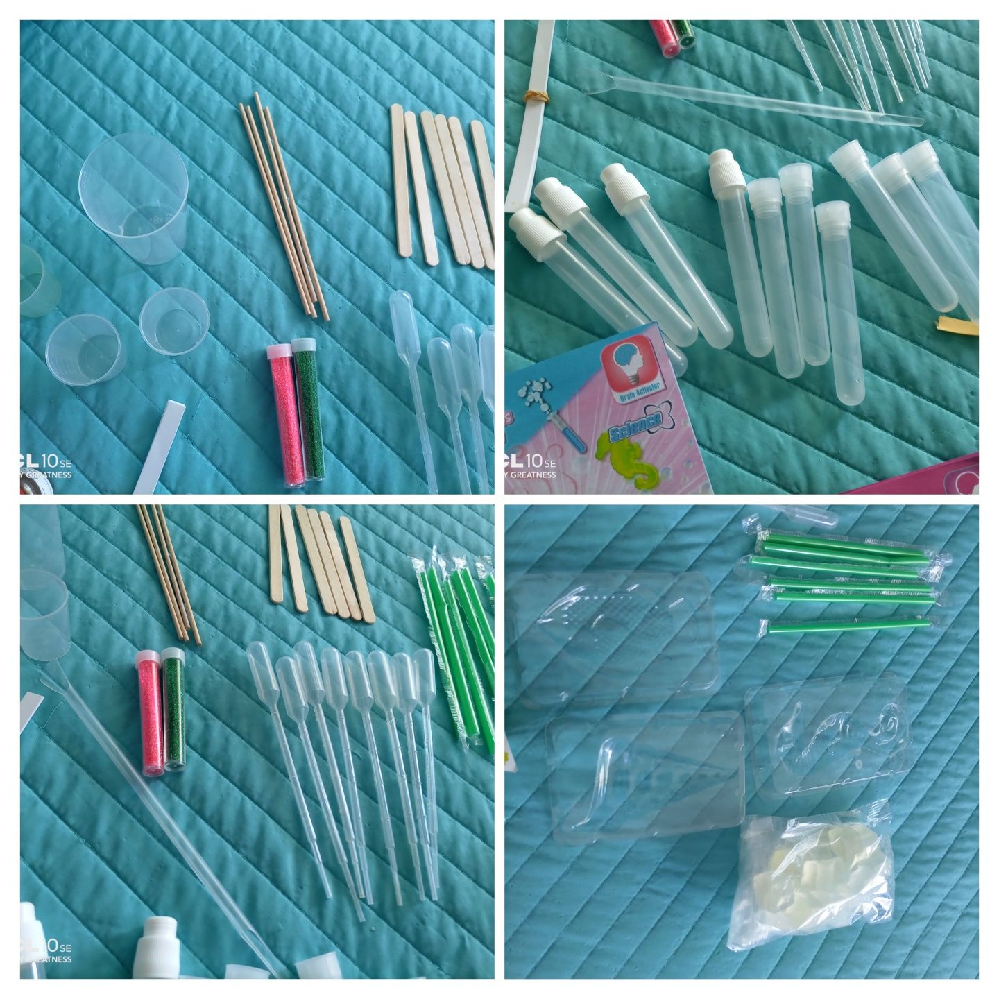 Material para experiências