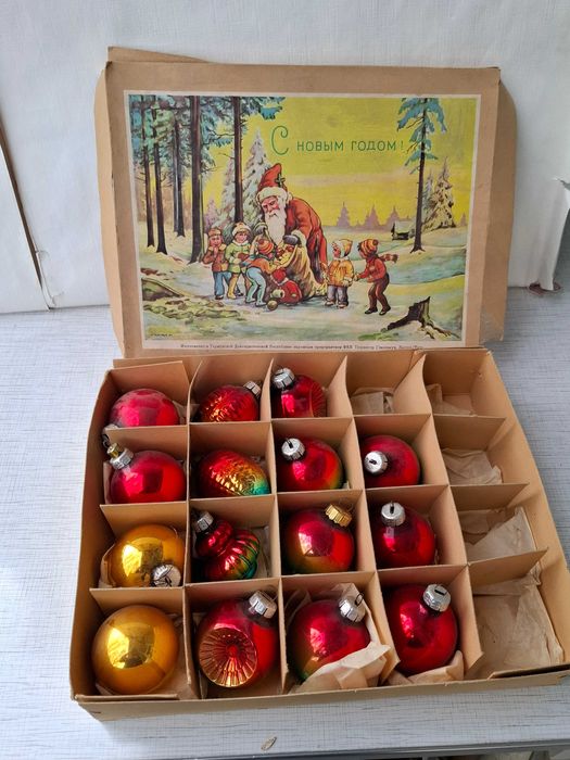 Елочные игрушки гдр