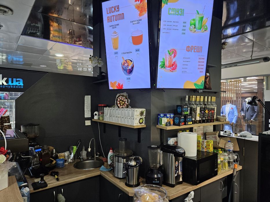 Кав'ярня діюча продаж