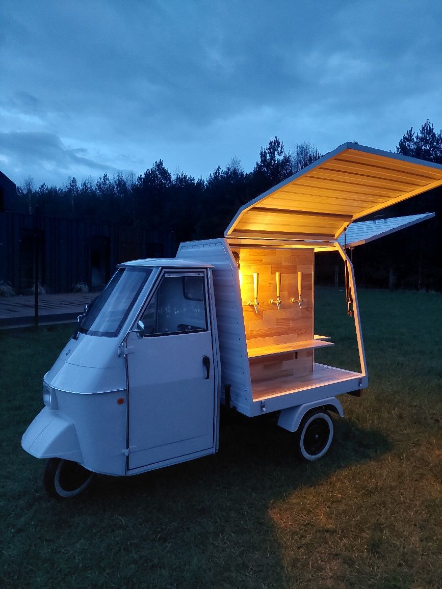 Piaggio Ape 50 prosecco van nowy odrestaurowany  gotowy do pracy