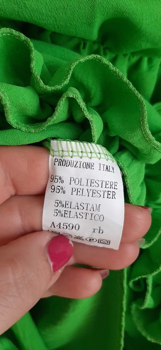 Zielony kombinezon do 105cm  w biuście